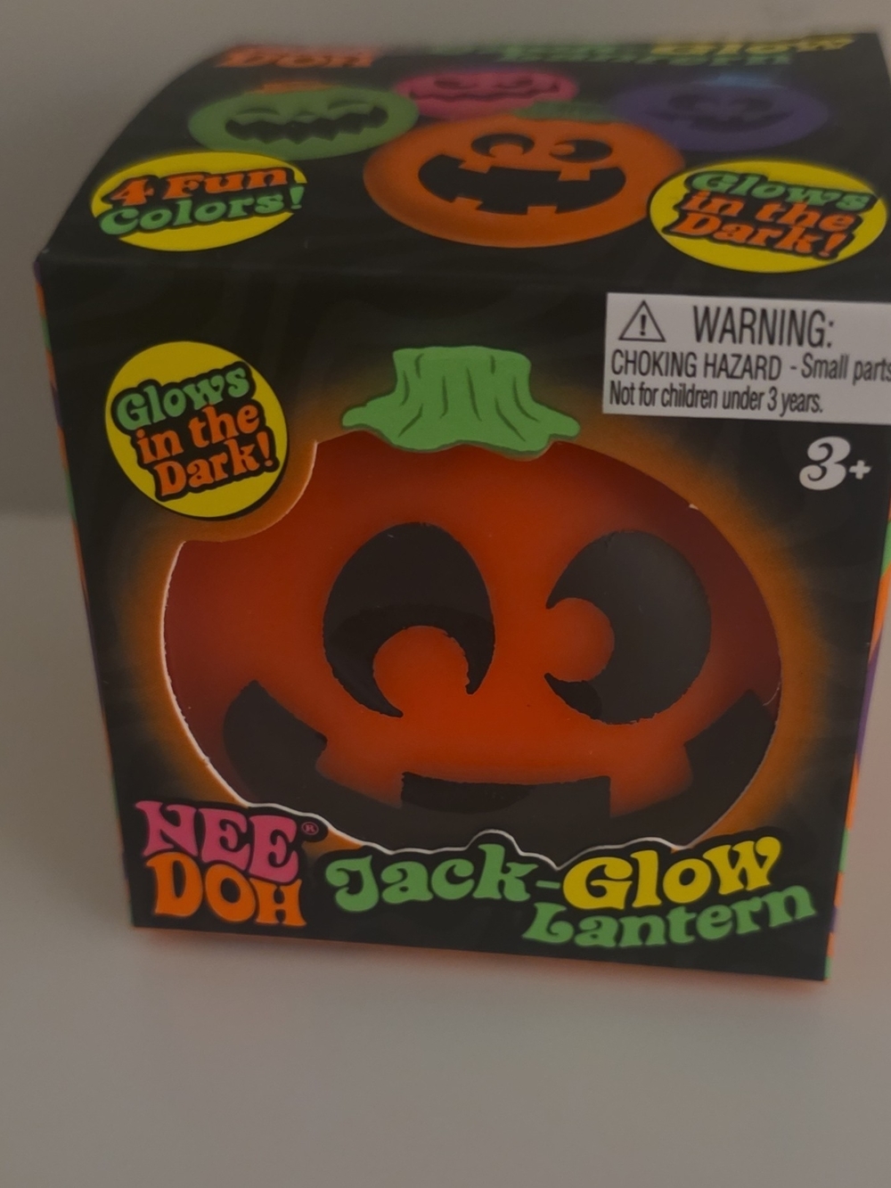 NEE DOH Jack-Glow Lantern Kids Pumpkin Costume Accessory - Orange